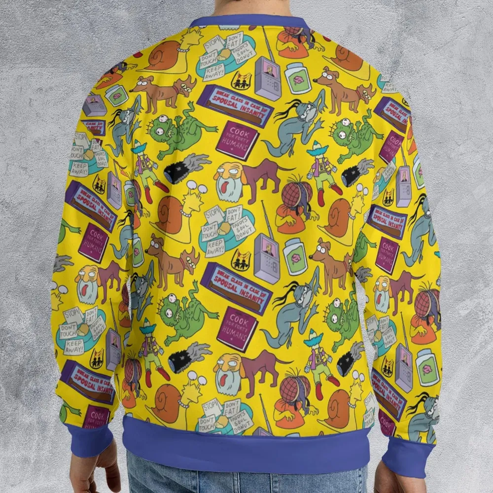 Treehouse of Horror The Simpson All-over Print Sweatshirt - 2