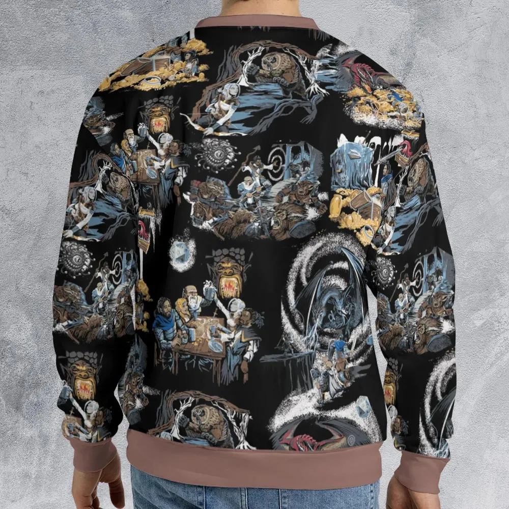 Recap DND All-over Print Sweatshirt - 2