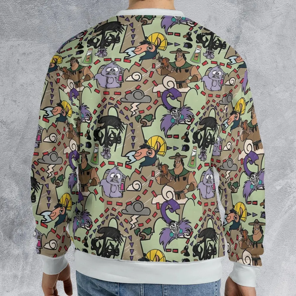 Groove Map The Emperor's New Groove All-over Print Sweatshirt - 2