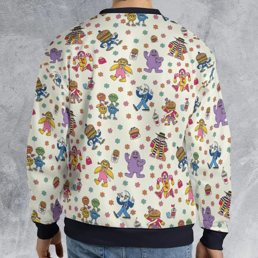 BADA BOP BA BA Mcdonaldland All-over Print Sweatshirt - 2