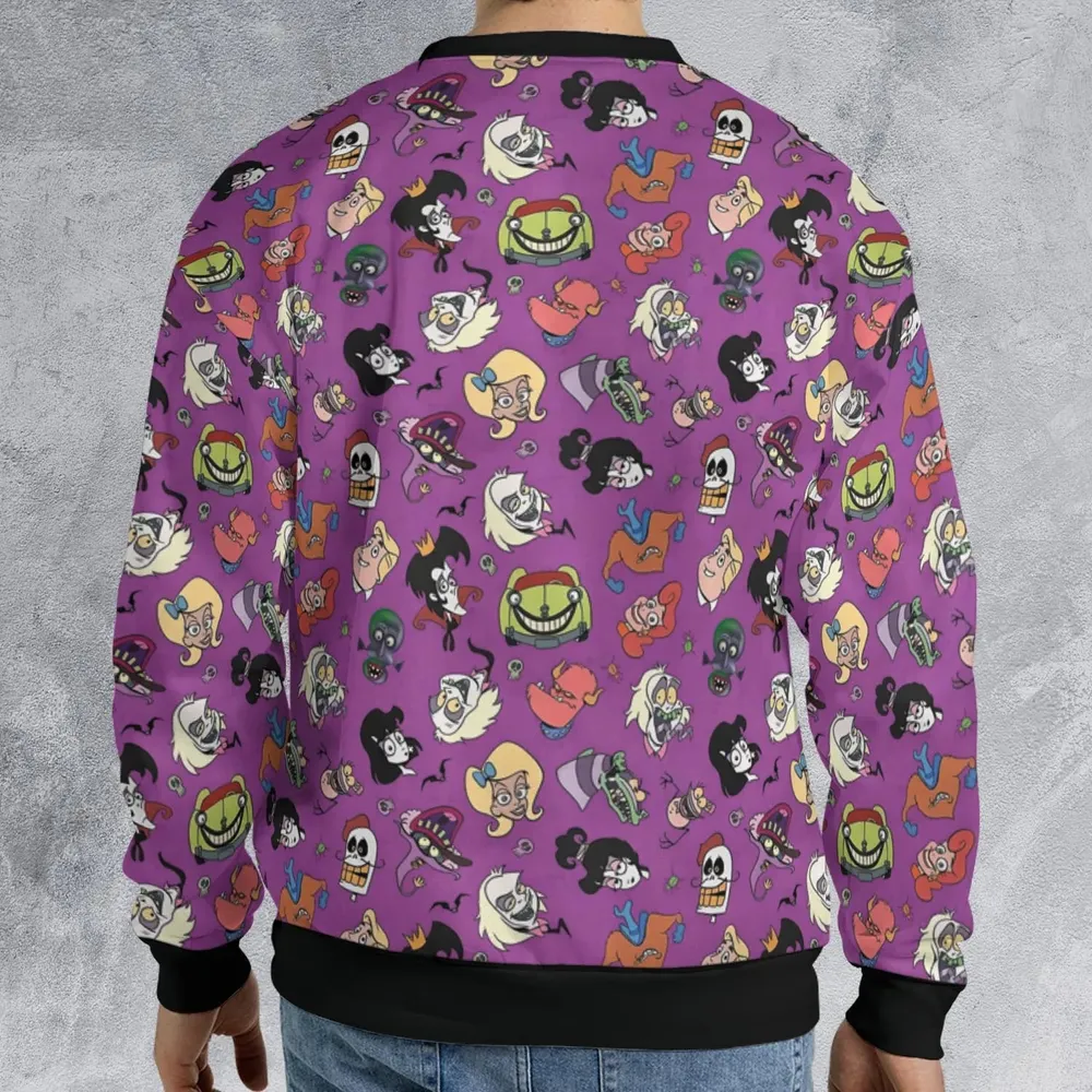 Beetlejuice Cartoon Vintage All-over Print Sweatshirt - 2