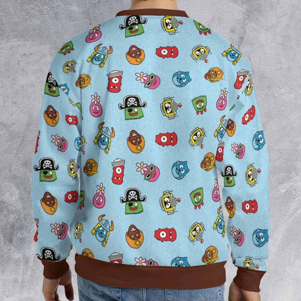 Yo Gabba Gabba Star Wars Mashup All-over Print Sweatshirt - 2
