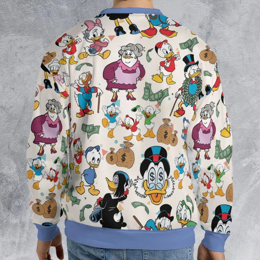 Donald Huey Dewey Ducktales All-over Print Sweatshirt - 2