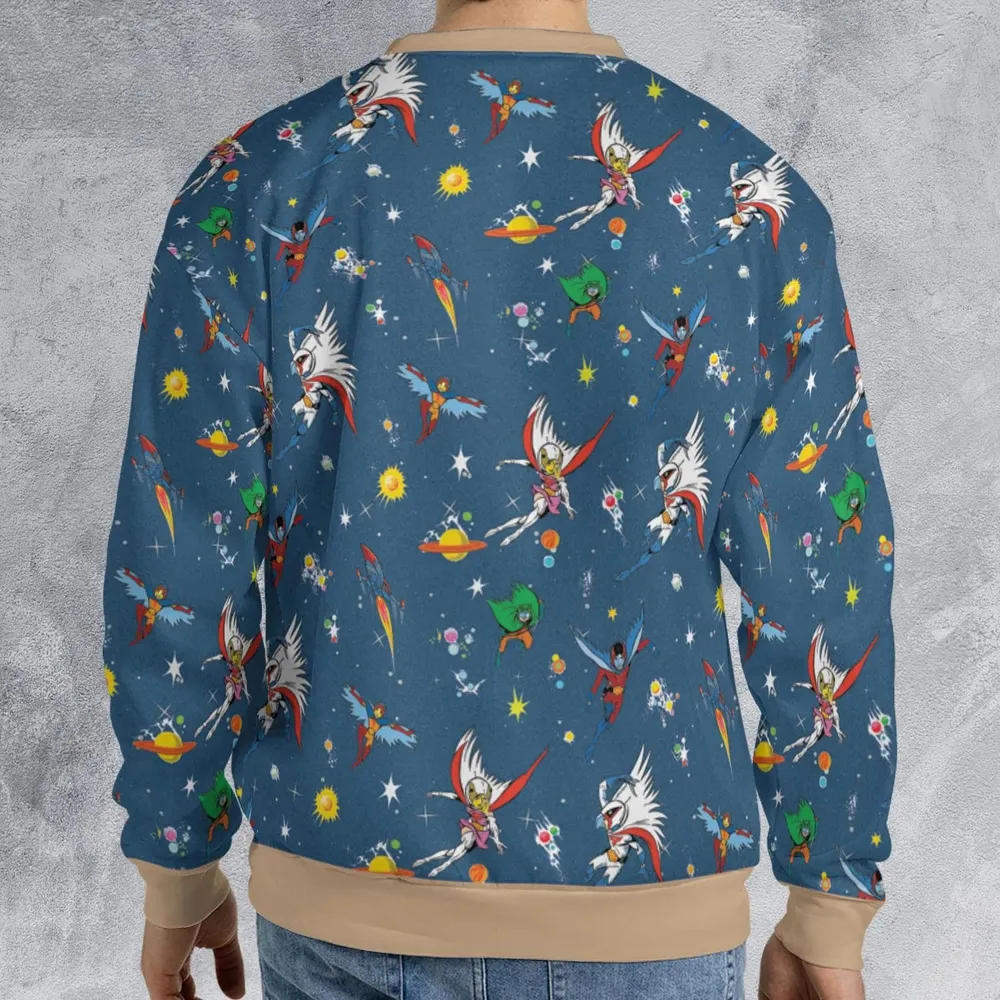 Battle of the Planets All-over Print Sweatshirt - 2