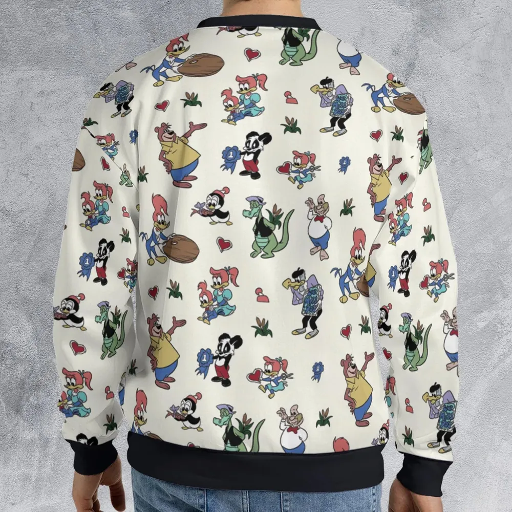 Woody Woodpecker Walter Lantz All-over Print Sweatshirt - 2