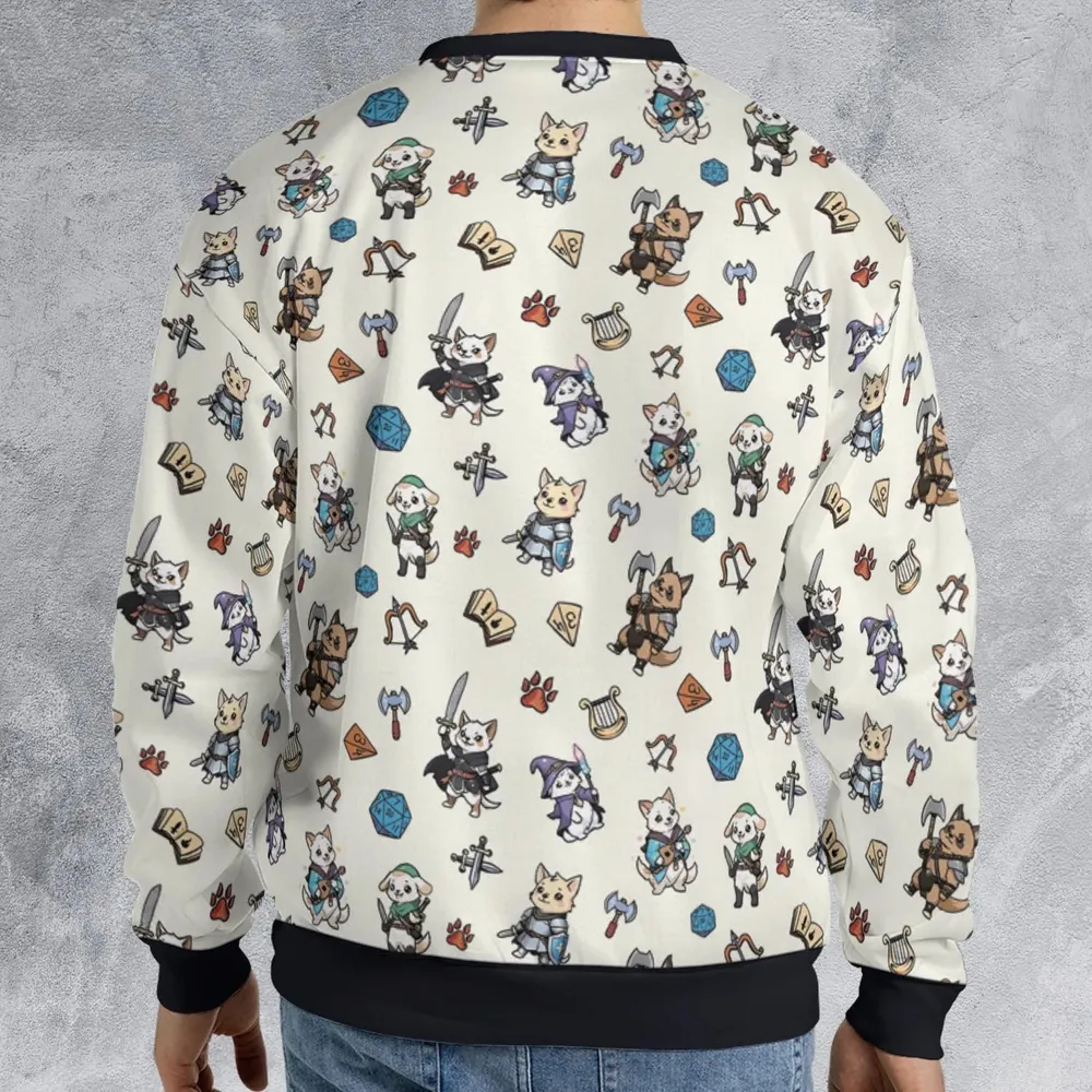Dungeons and Dogs DnD All-over Print Sweatshirt - 2
