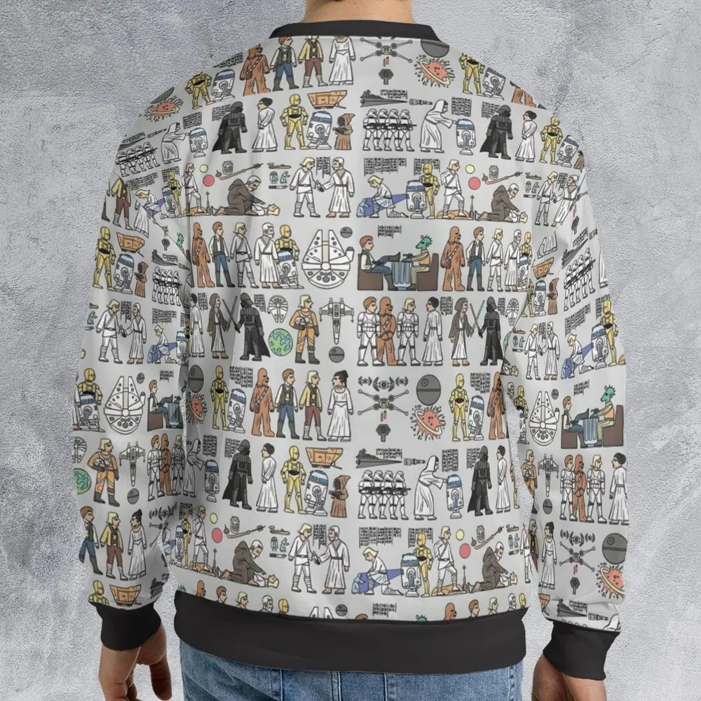Egyptian Galaxy Wars All-over Print Sweatshirt - 2