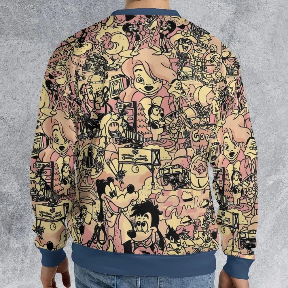 Goofy Movie Collage All-over Print Sweatshirt - 2