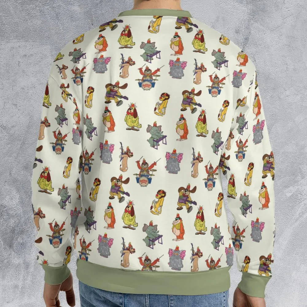 Snorky Fleegle Drooper Bingo The Banana Splits All-over Print Sweatshirt - 2