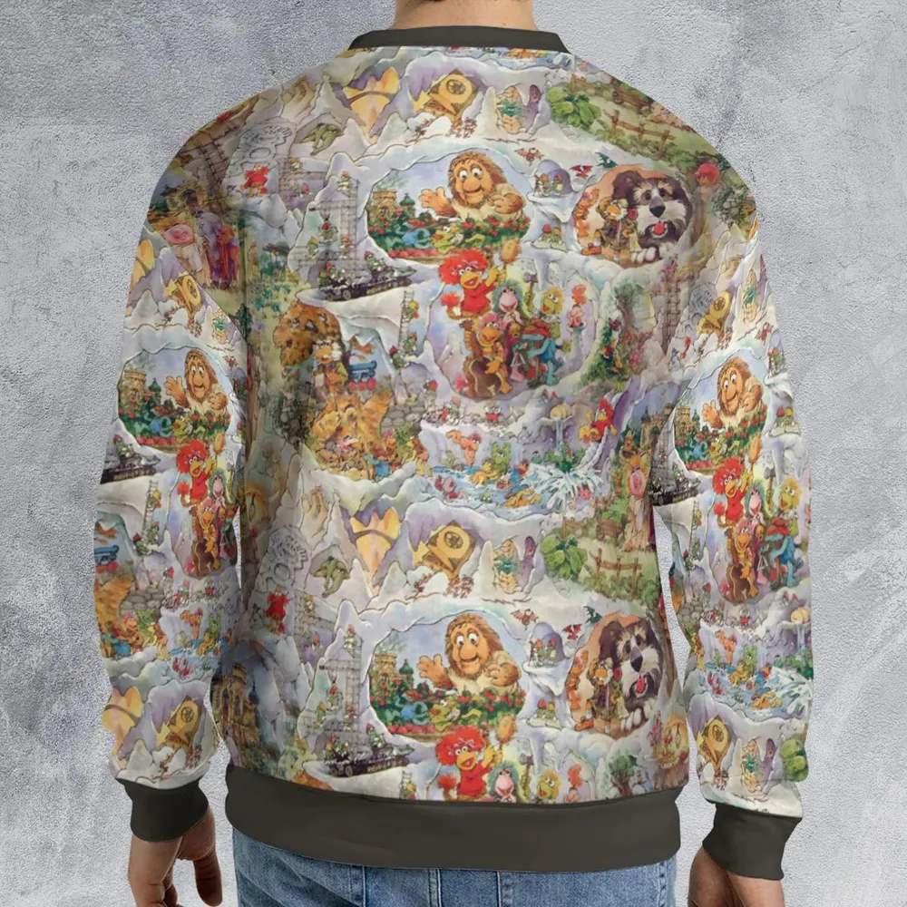 Fraggle Rock Journey Jim Henson All-over Print Sweatshirt - 2