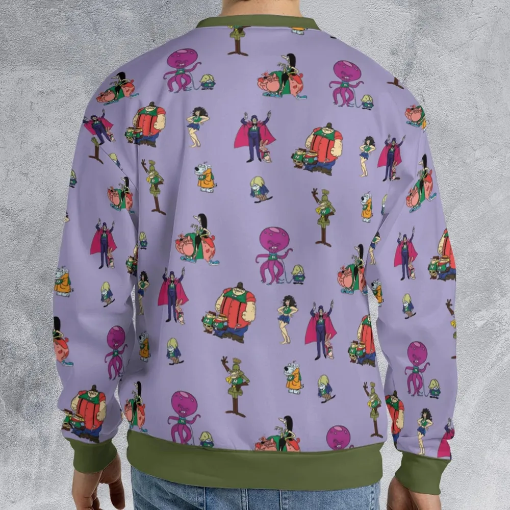 Really Rotten Scooby's All-Star Laff-A-Lympics All-over Print Sweatshirt - 2