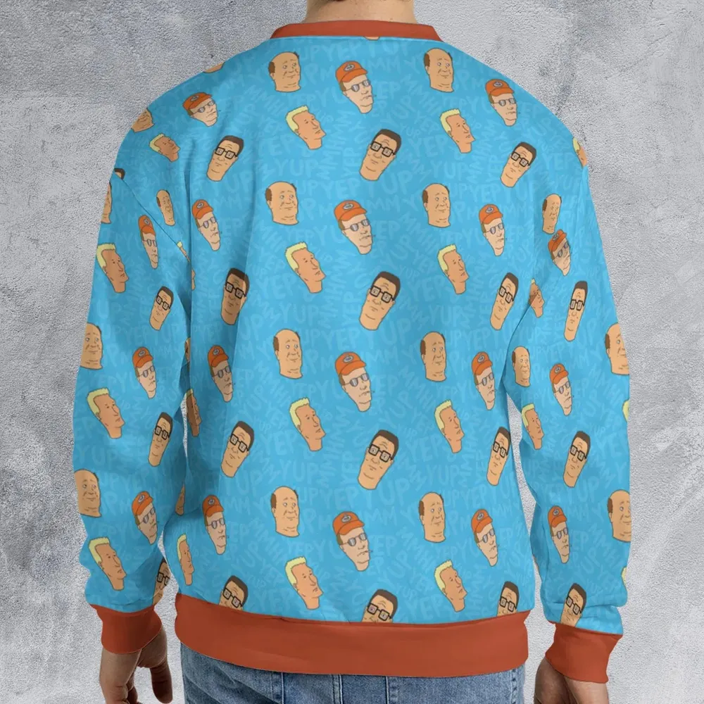 Yup Mmhmm King Of The Hill All-over Print Sweatshirt - 2