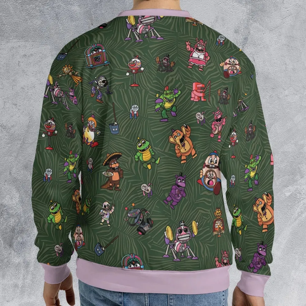 Five Nights at Freddy's Characters All-over Print Sweatshirt - 2