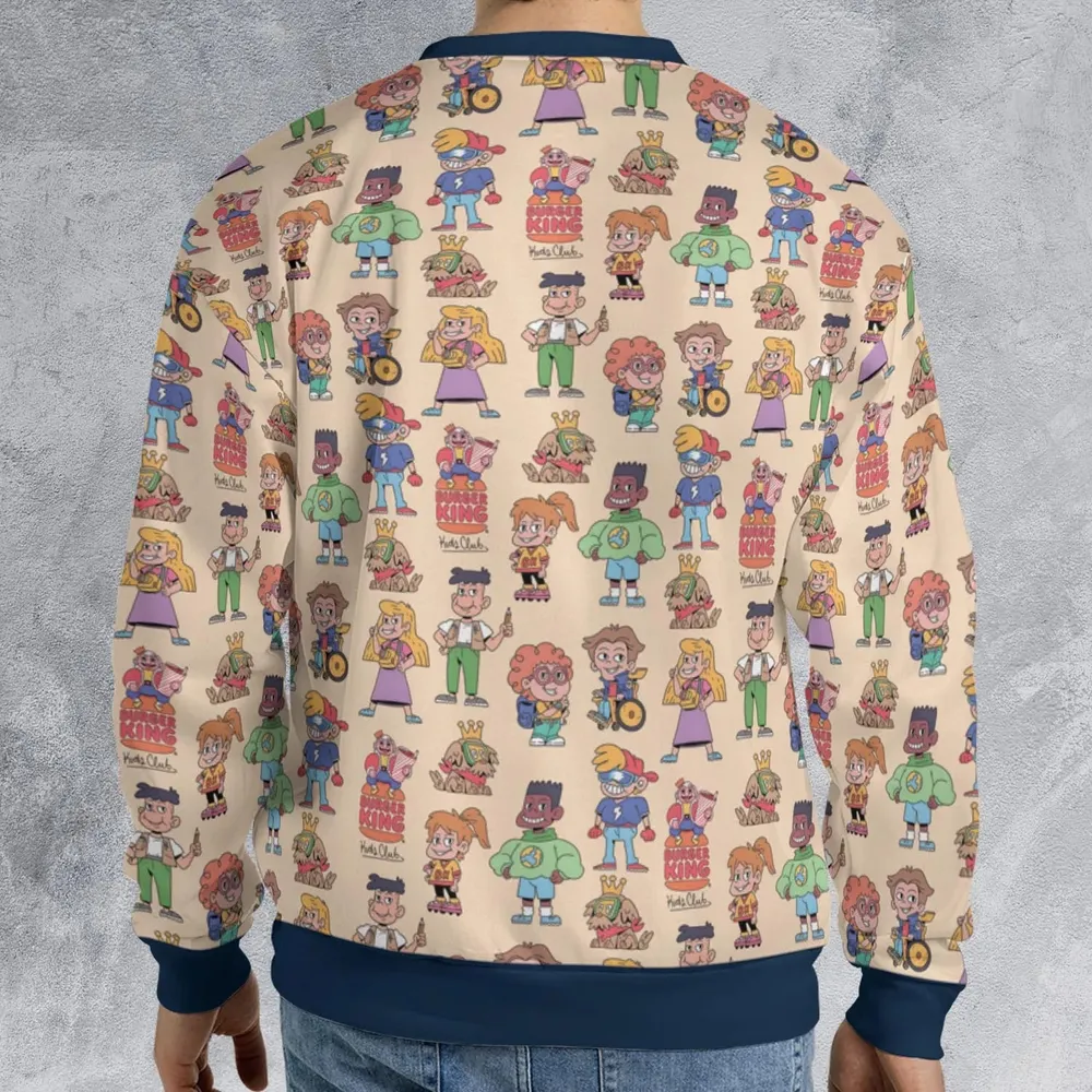 BK Kids Club All-over Print Sweatshirt - 2
