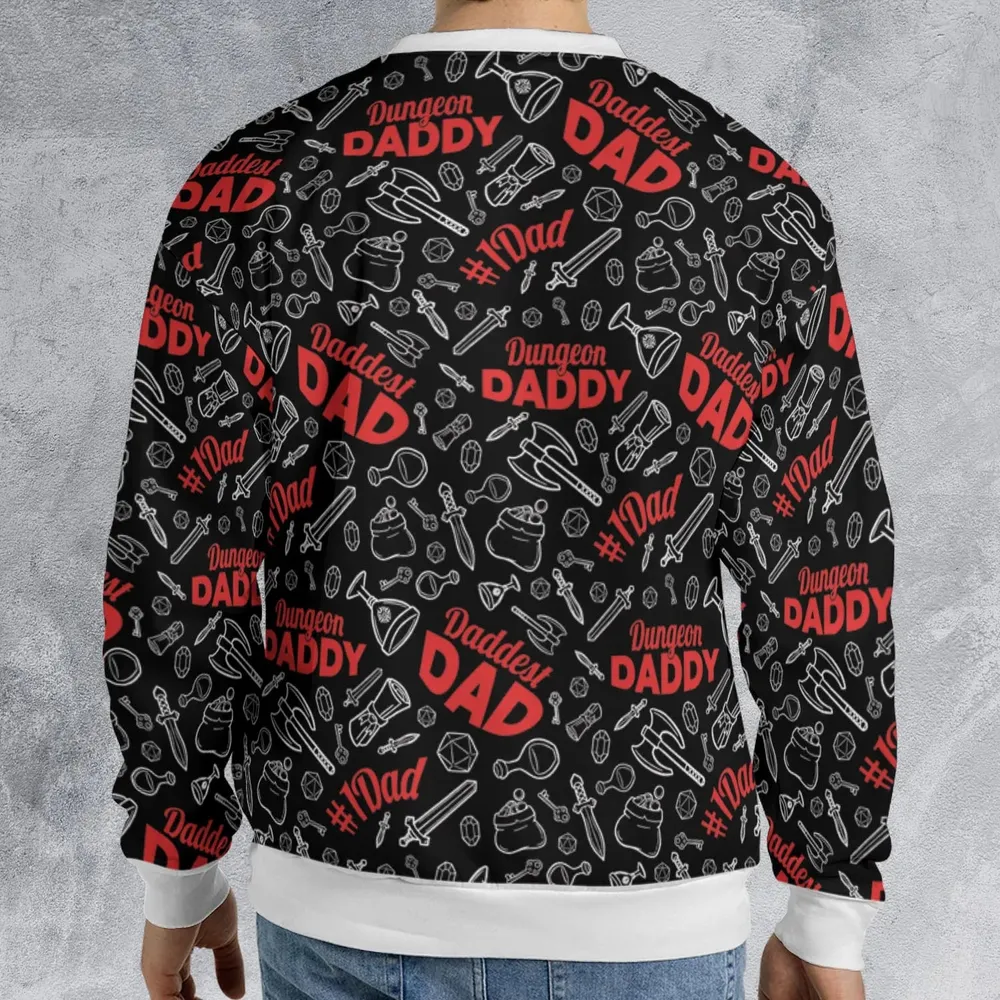 Dungeon Daddy DND All-over Print Sweatshirt - 2