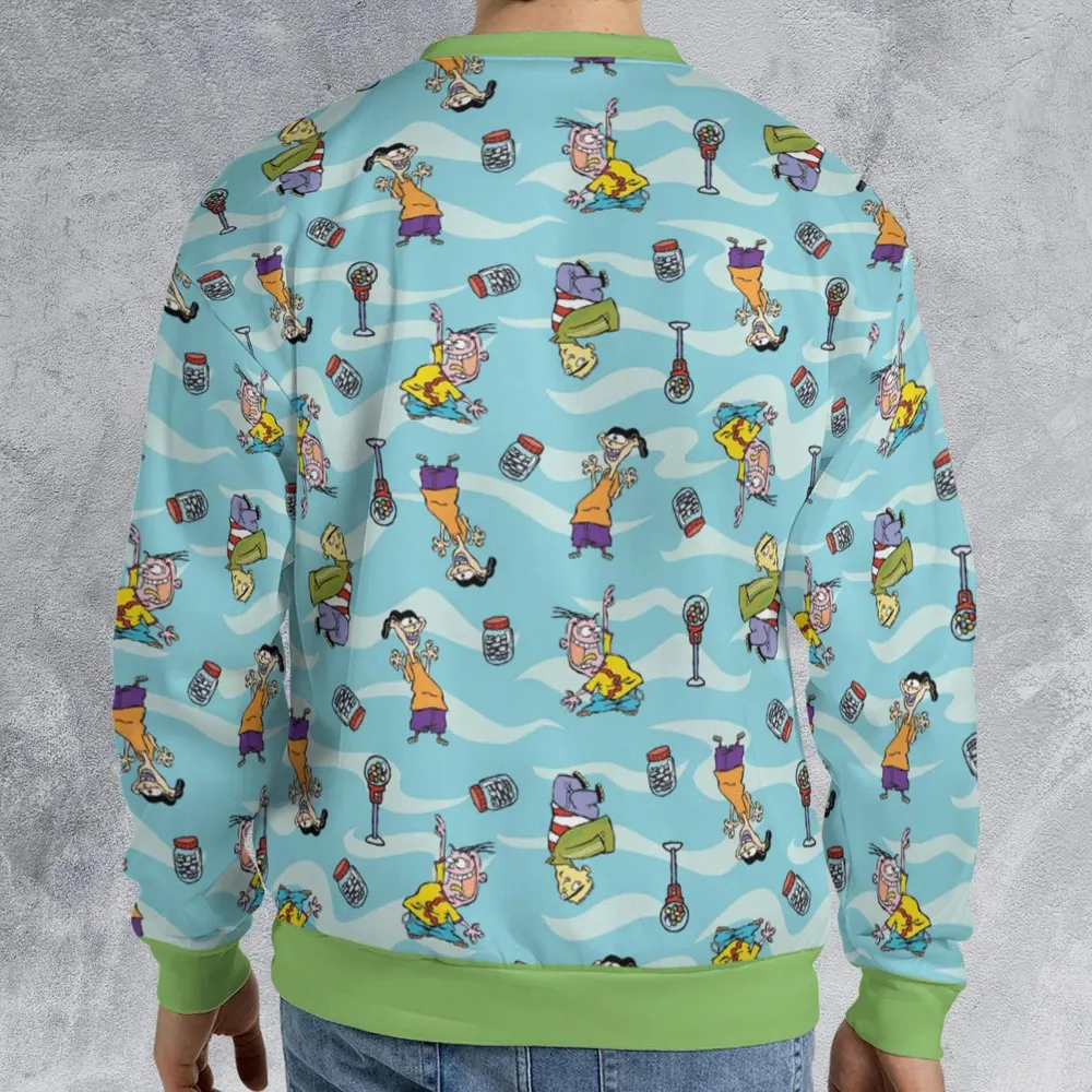 Quick Tips Regarding Ed, Edd, n Eddy Pattern All-over Print Sweatshirt - 2