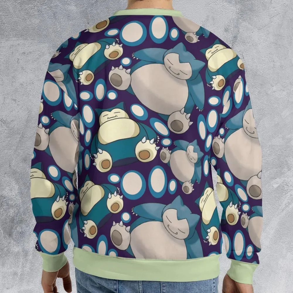 Snorlax Pokemon All-over Print Sweatshirt - 2
