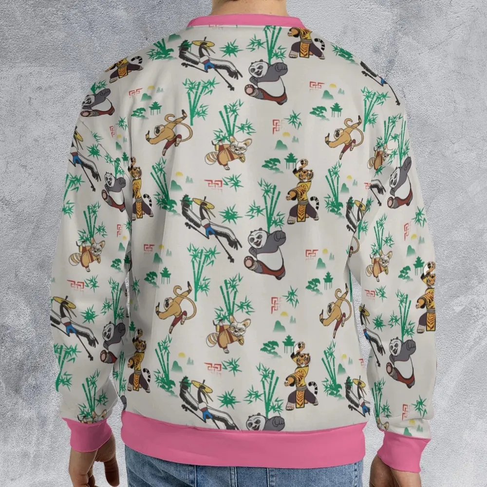 Kung Fu Panda Characters All-over Print Sweatshirt - 2
