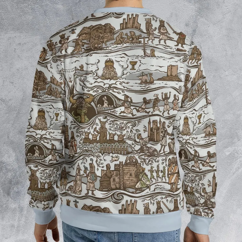 The Tapestry Journey Monty Python All-over Print Sweatshirt - 2