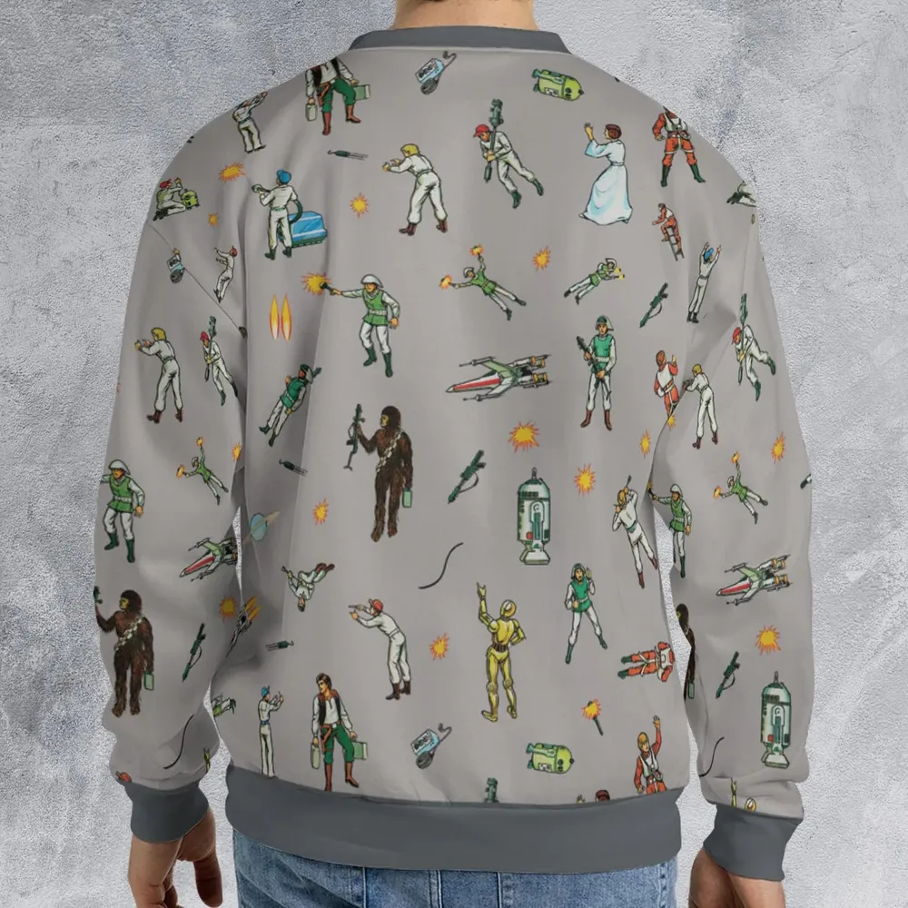 Escape from the Death Star Star Wars All-over Print Sweatshirt - 2
