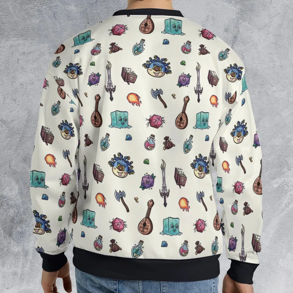RPG Classics Pack DnD All-over Print Sweatshirt - 2