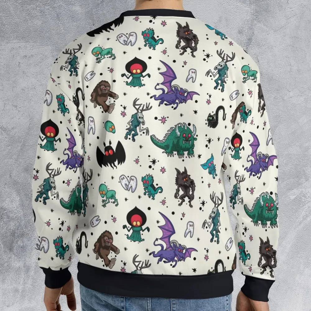 Cryptids of the Americas Cryptozoology Cryptids Monster All-over Print Sweatshirt - 2