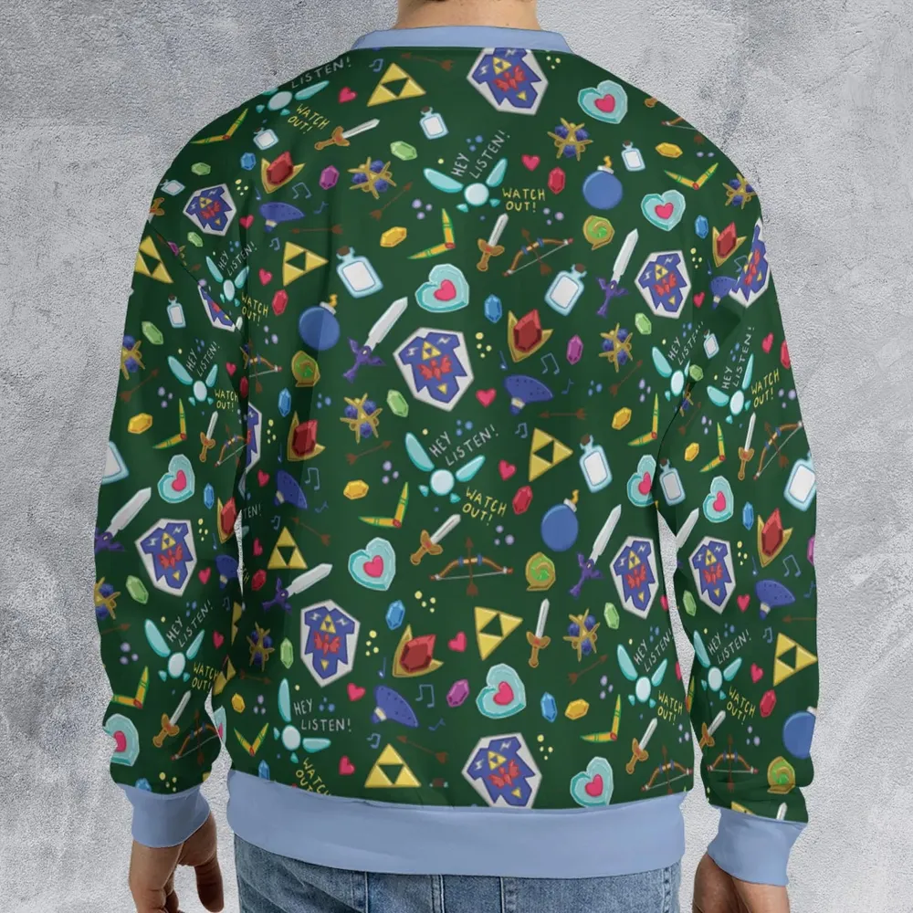 The Legend Of Zelda All-over Print Sweatshirt - 2