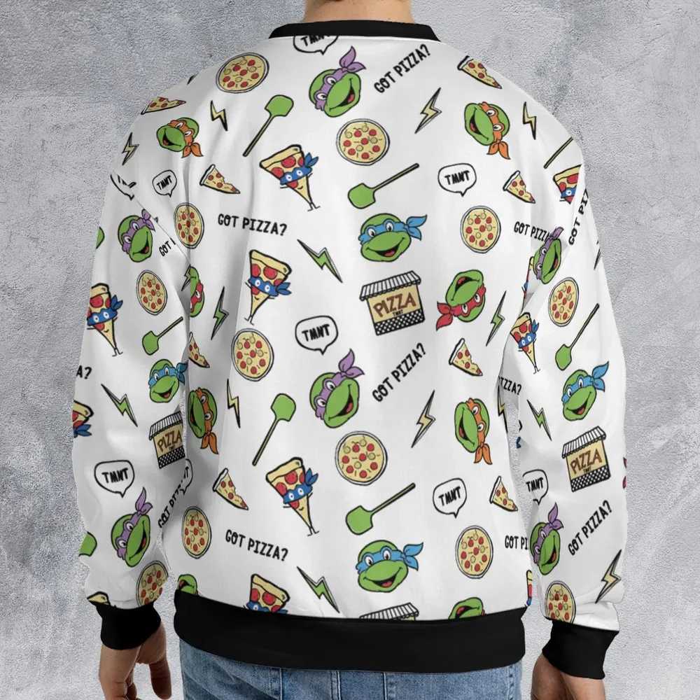 Got Pizza Teenage Mutant Ninja Turtles All-over Print Sweatshirt - 2