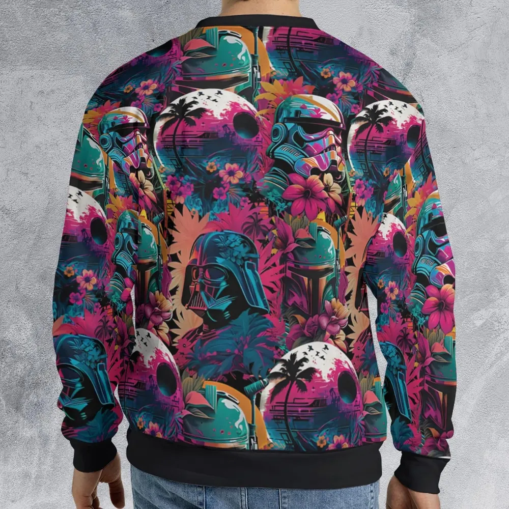 Star Wars Synthwave All-over Print Sweatshirt - 2