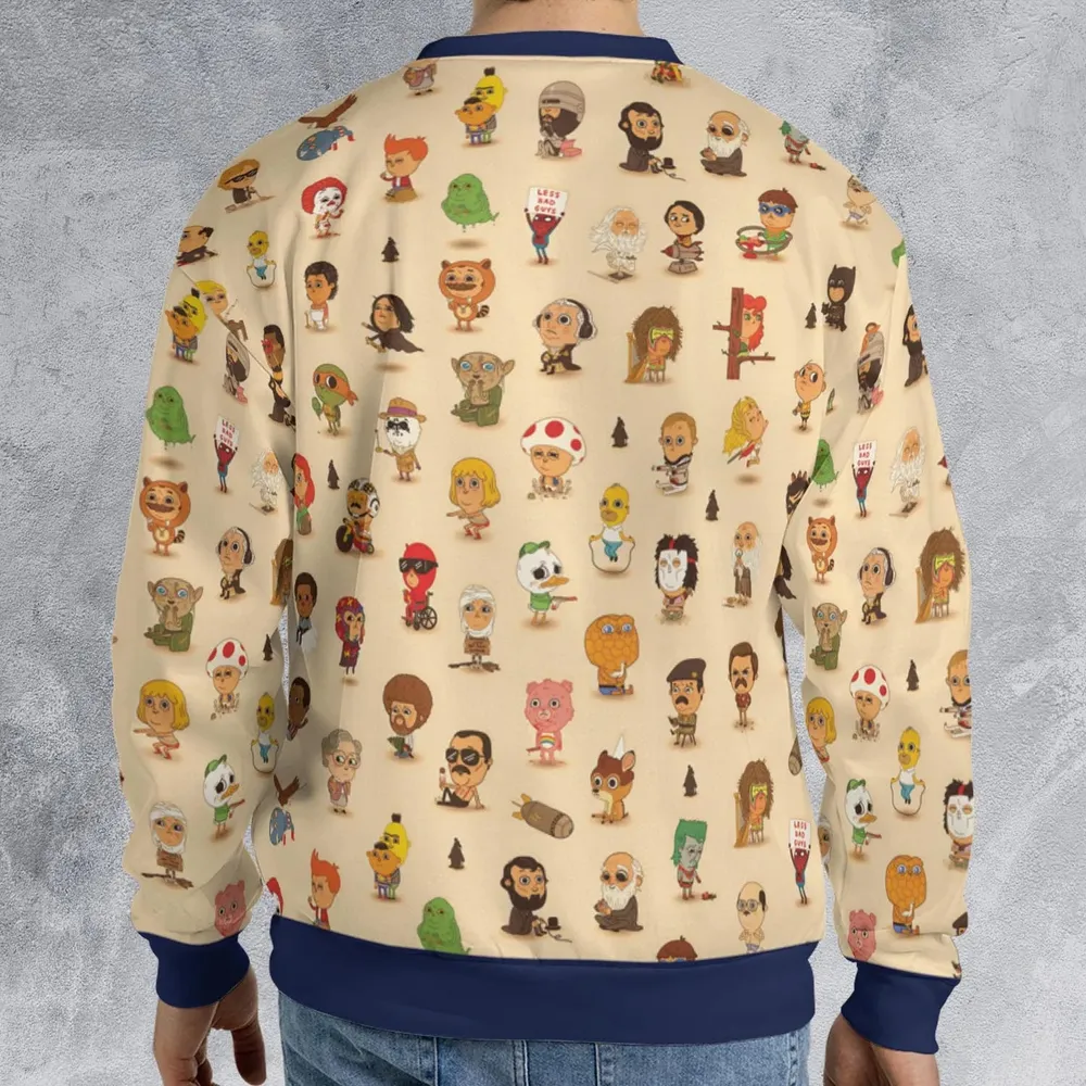 Mini Famous Characters All-over Print Sweatshirt - 2