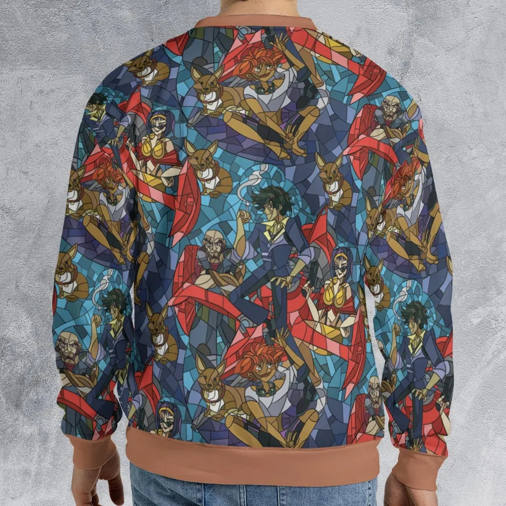 Spike Spiegel Faye Valentine Edward Wong Cowboy Bebop All-over Print Sweatshirt - 2
