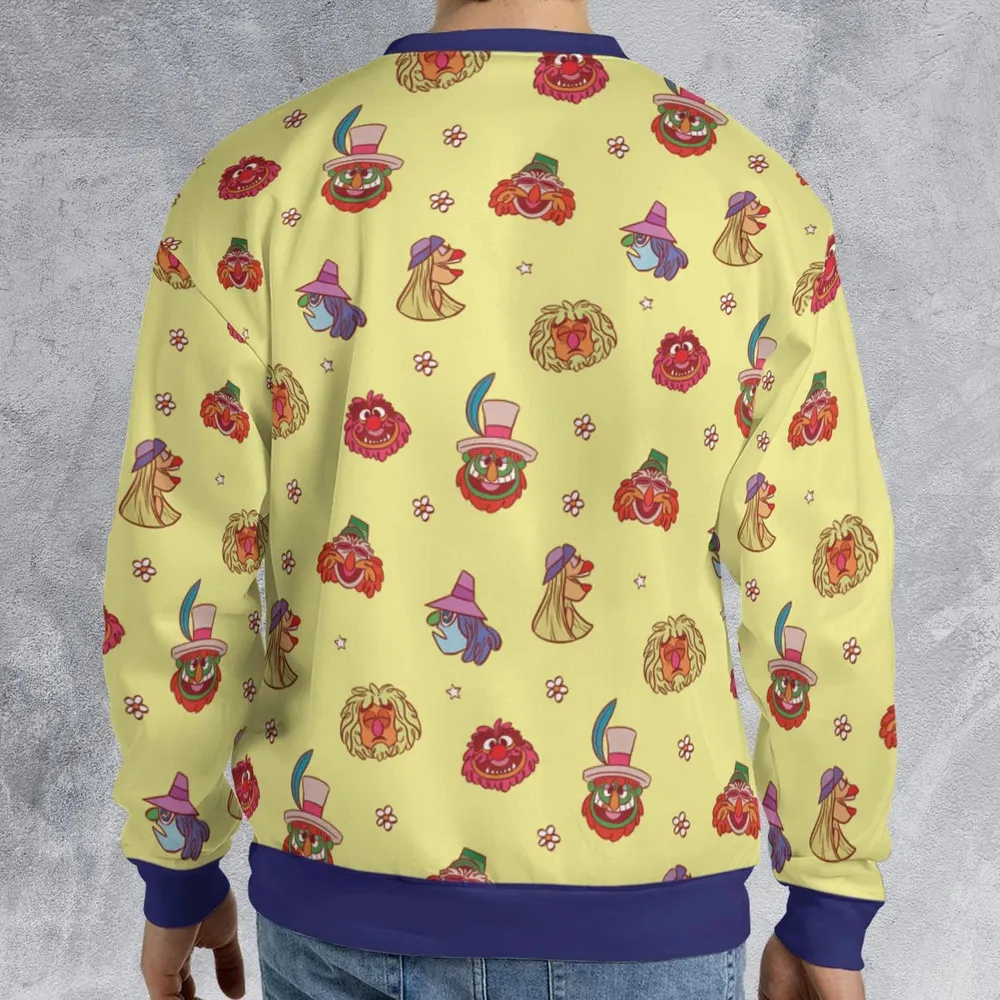 The Electric Mayhem Characters The Muppet Show All-over Print Sweatshirt - 2
