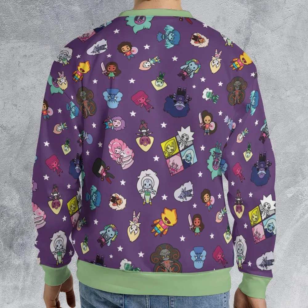 Crystal Gems Steven Universe All-over Print Sweatshirt - 2