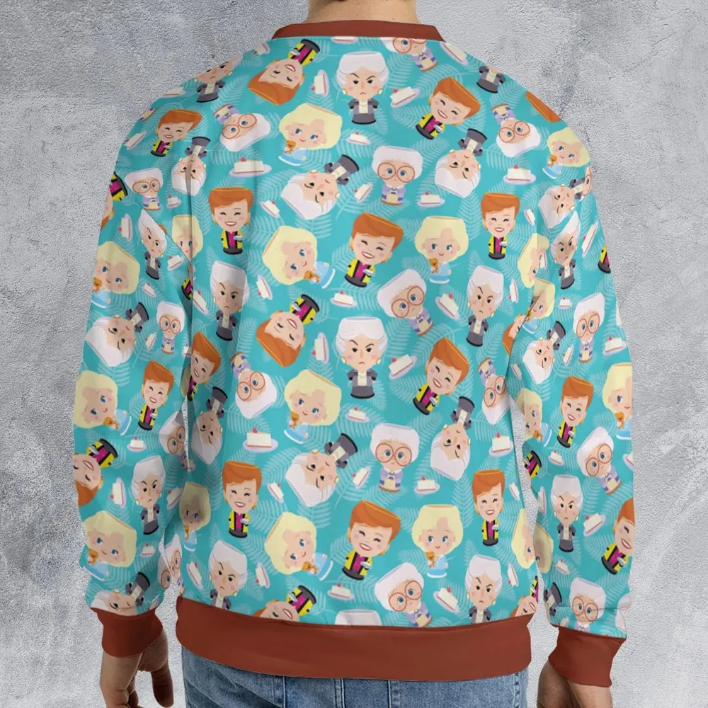 Little Dolls The Golden Girls All-over Print Sweatshirt - 2