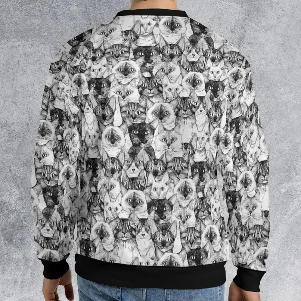Just Cats All-over Print Sweatshirt - 2