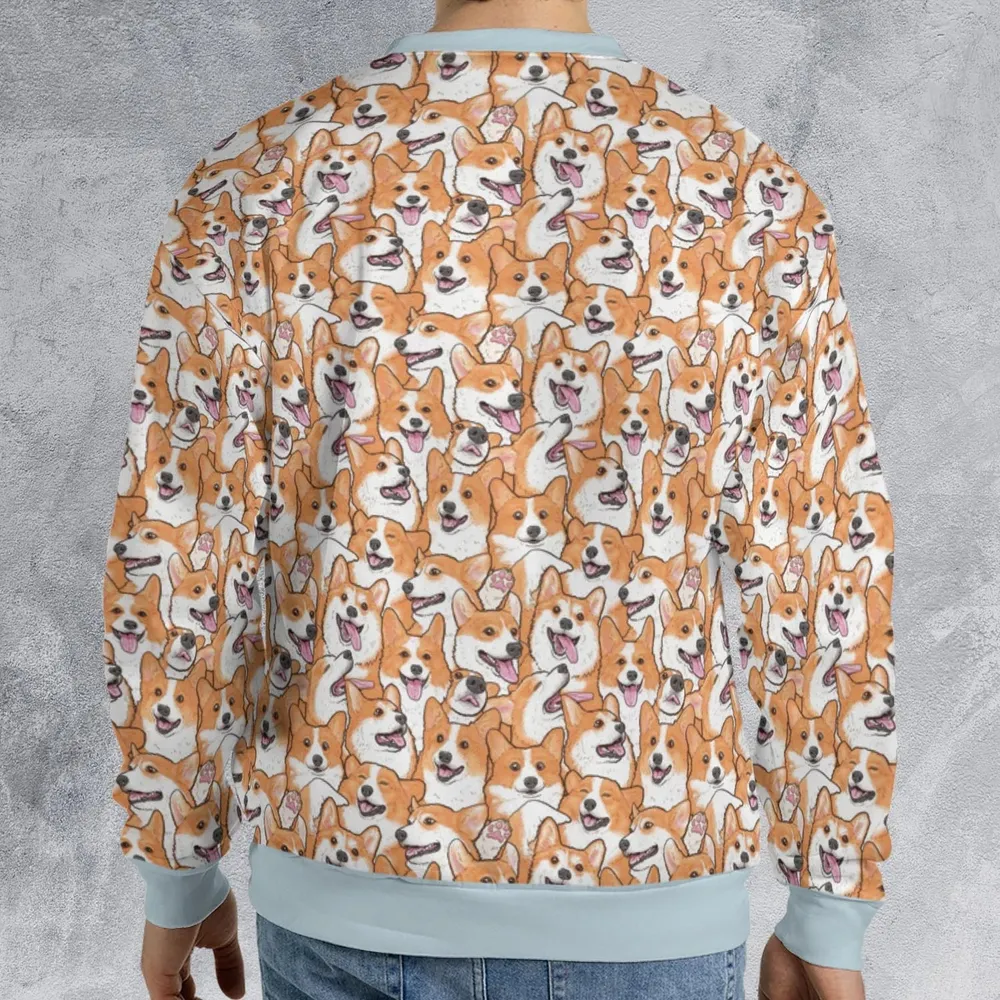 That's a lot of Corgi All-over Print Sweatshirt - 2
