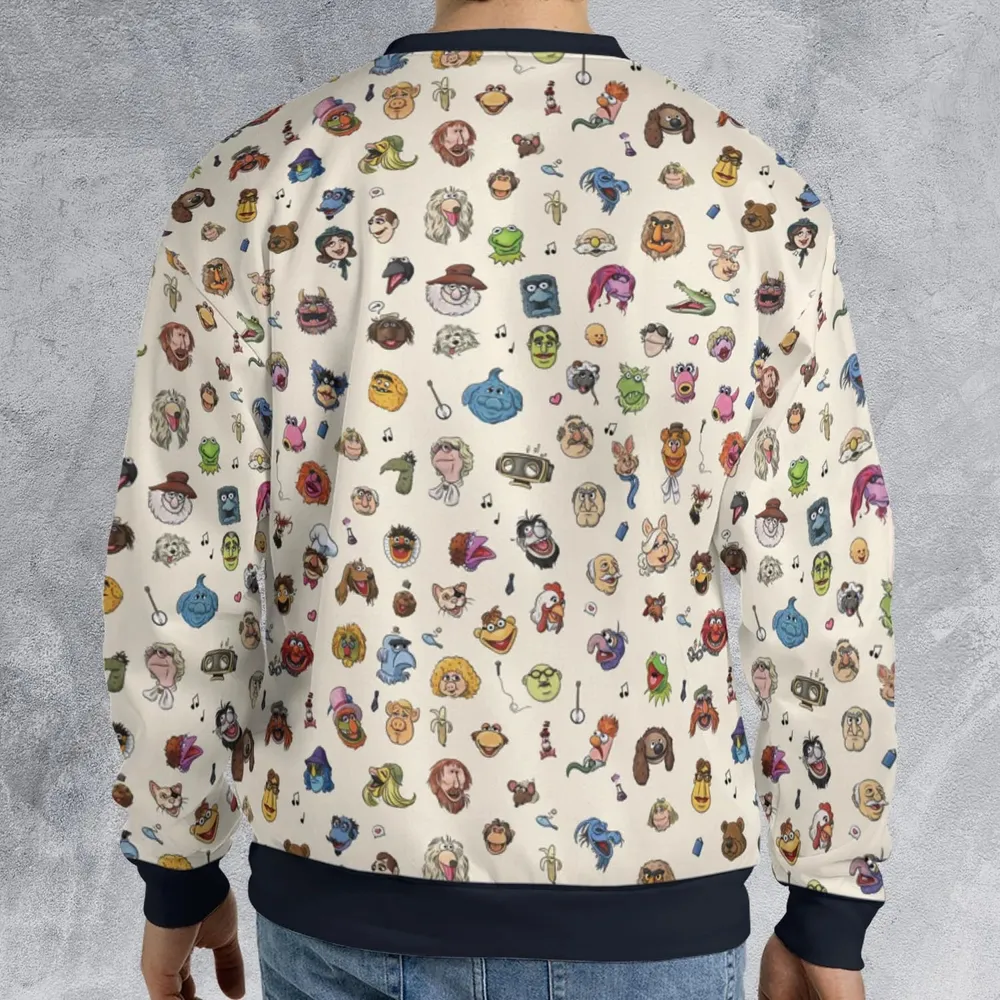The Muppets Pattern All-over Print Sweatshirt - 2
