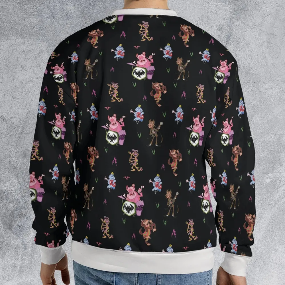 Monsters Cereal Pattern All-over Print Sweatshirt - 2