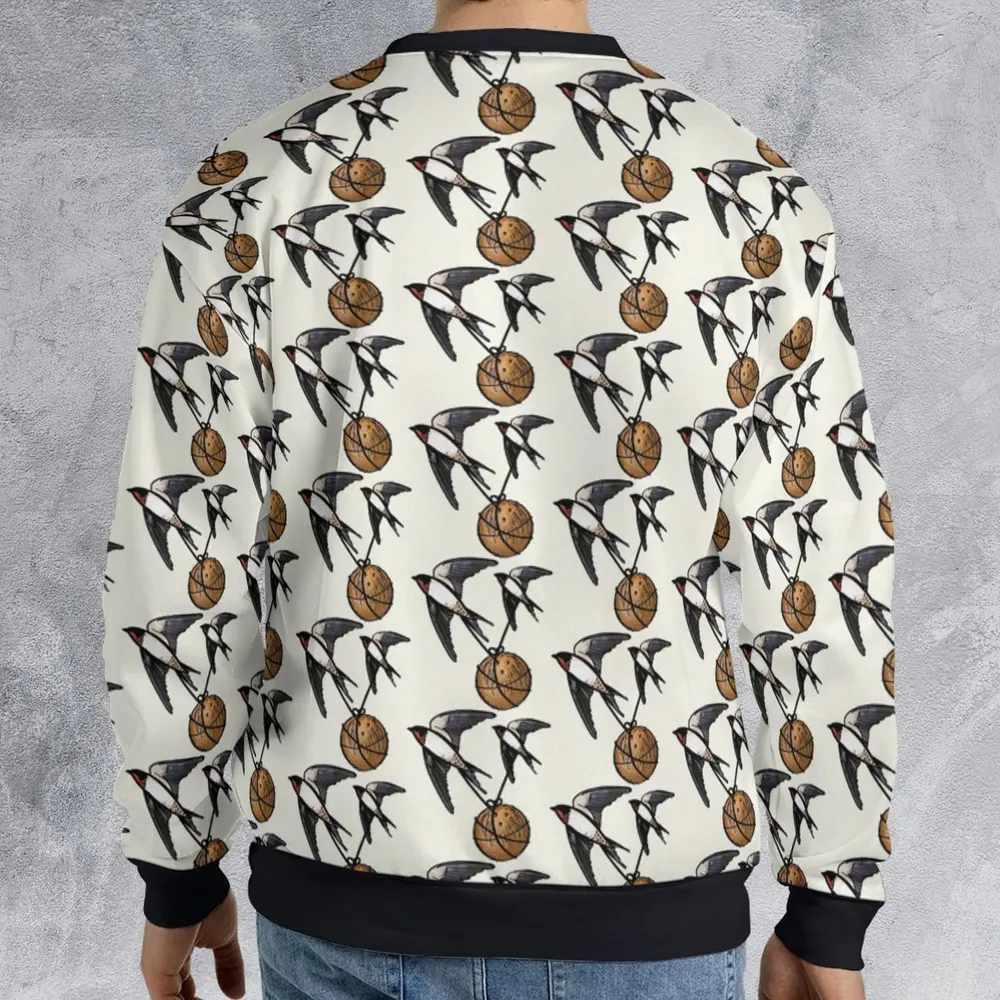 European Swallow Monty Python Holy Grail All-over Print Sweatshirt - 2