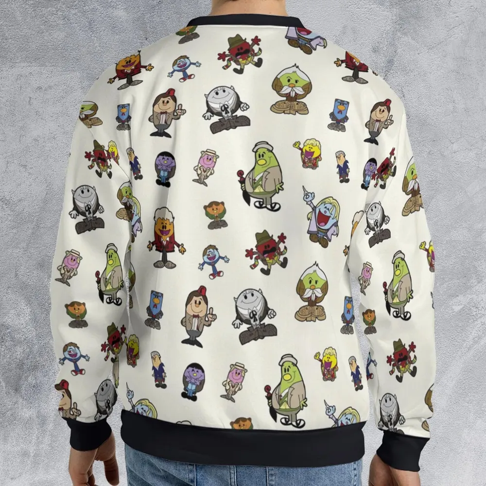 Doctor Who and Mr Men Pattern All-over Print Sweatshirt - 2