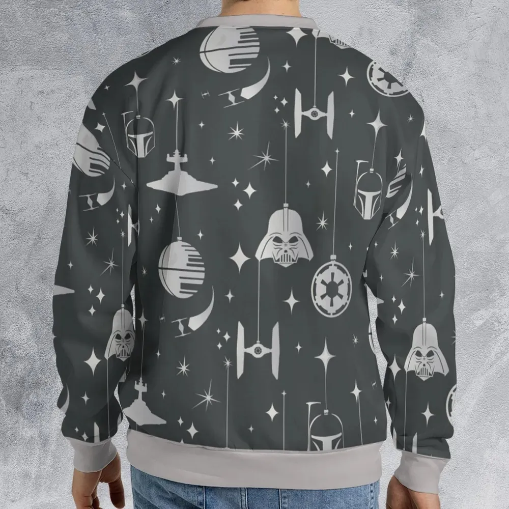 Dark Side Holiday Star Wars All-over Print Sweatshirt - 2
