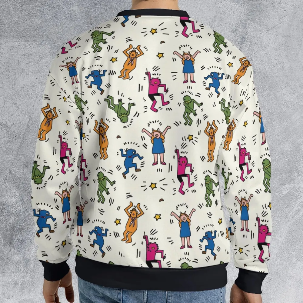 Dancing Muppets The Muppets Characters All-over Print Sweatshirt - 2