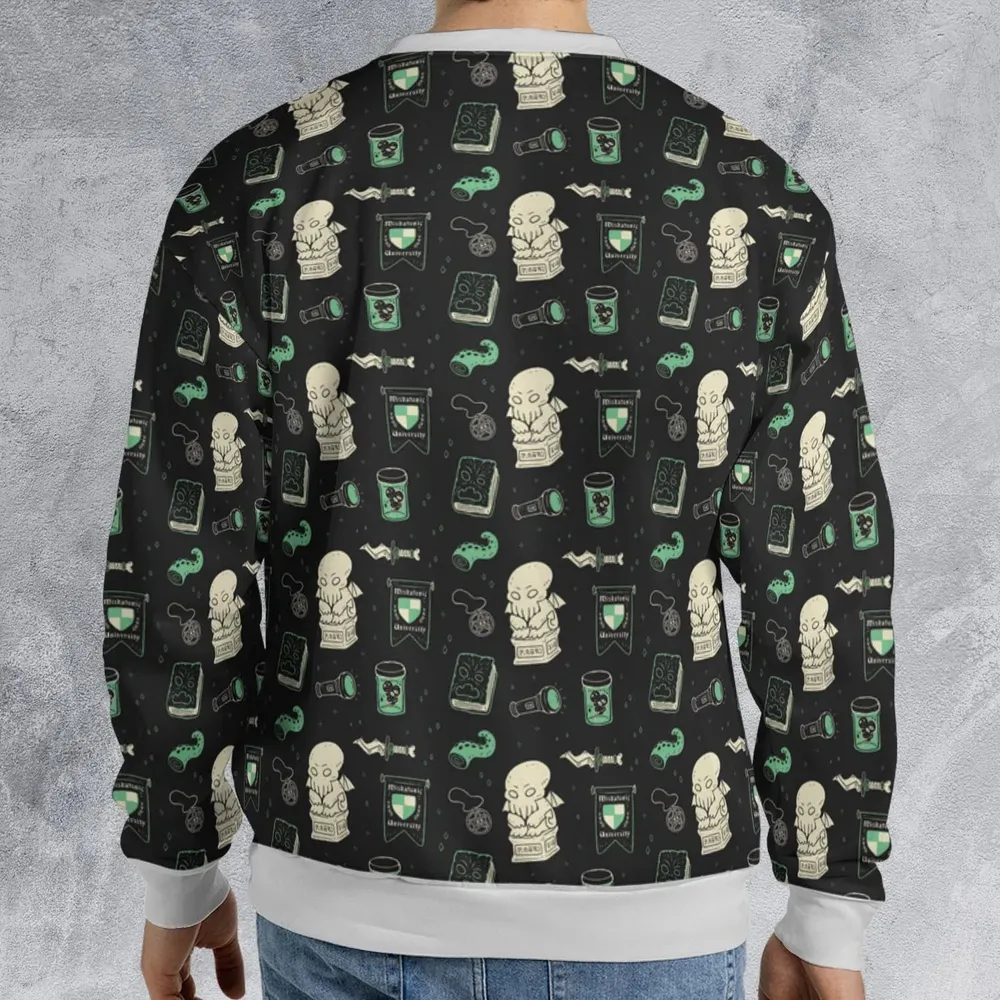 Cthulhu H.P Lovecraft Miskatonic University All-over Print Sweatshirt - 2