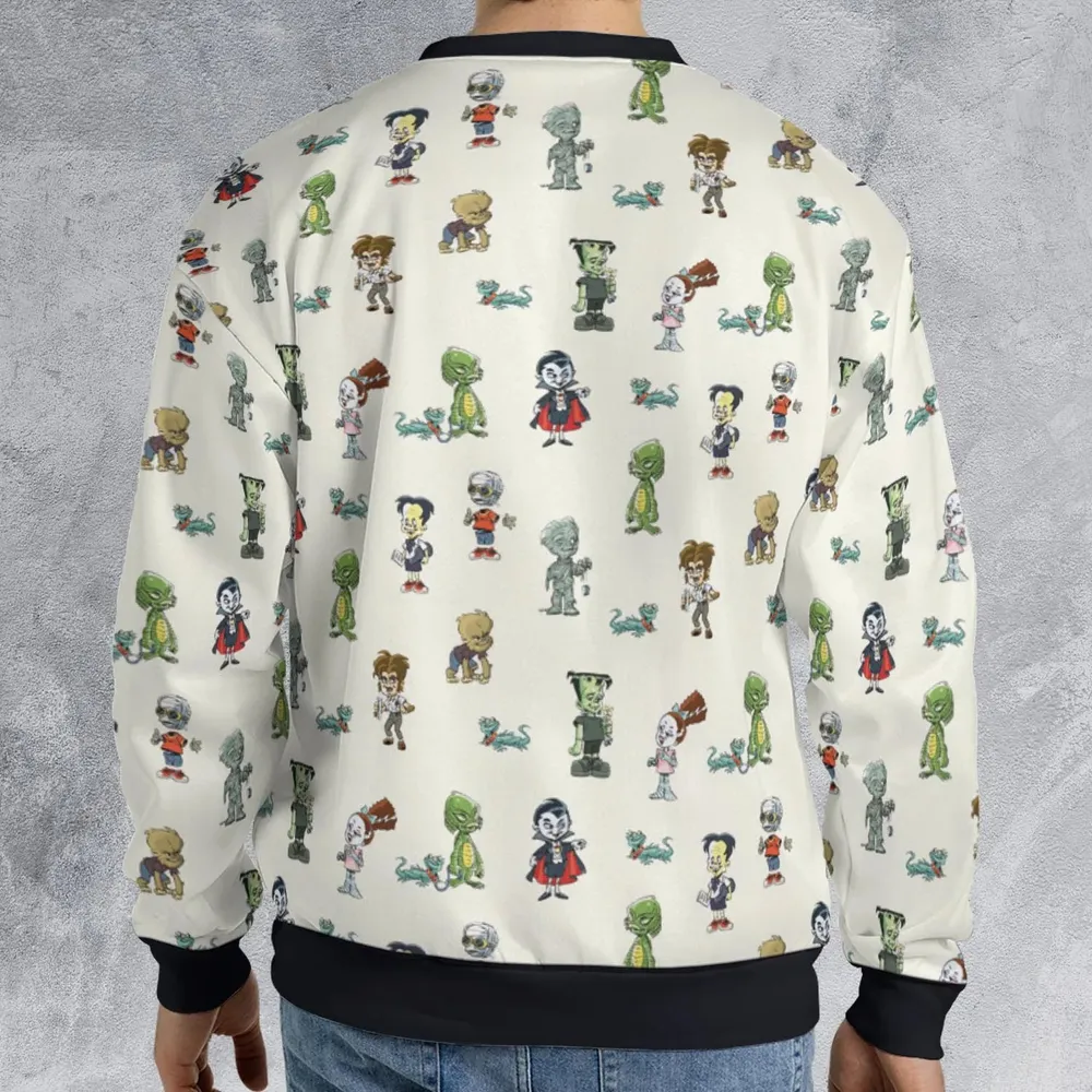 Classic Universal Monster Babies All-over Print Sweatshirt - 2