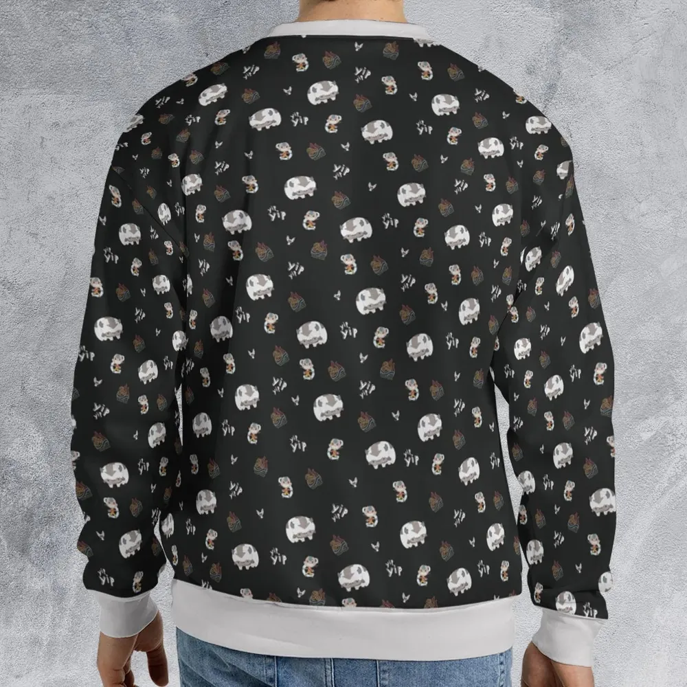Appa Yip Yip Avatar Pattern All-over Print Sweatshirt - 2