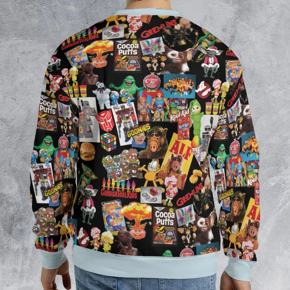 80's Kids Starter Pack All-over Print Sweatshirt - 2