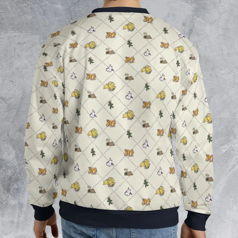 Final Fantasy Sleeping Creatures Pattern All-over Print Sweatshirt - 2