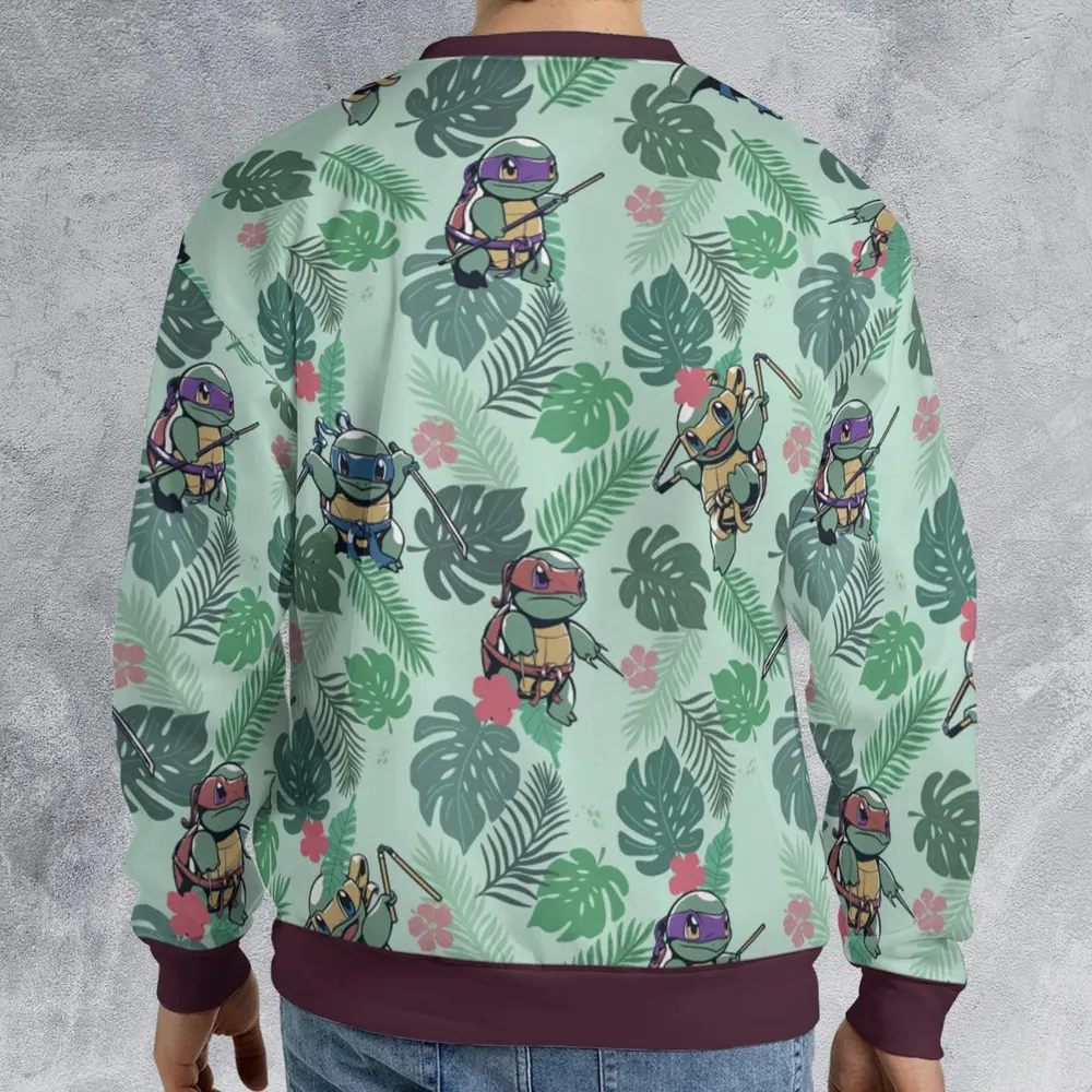 Teenage Mutant Ninja Squirtle All-over Print Sweatshirt - 2