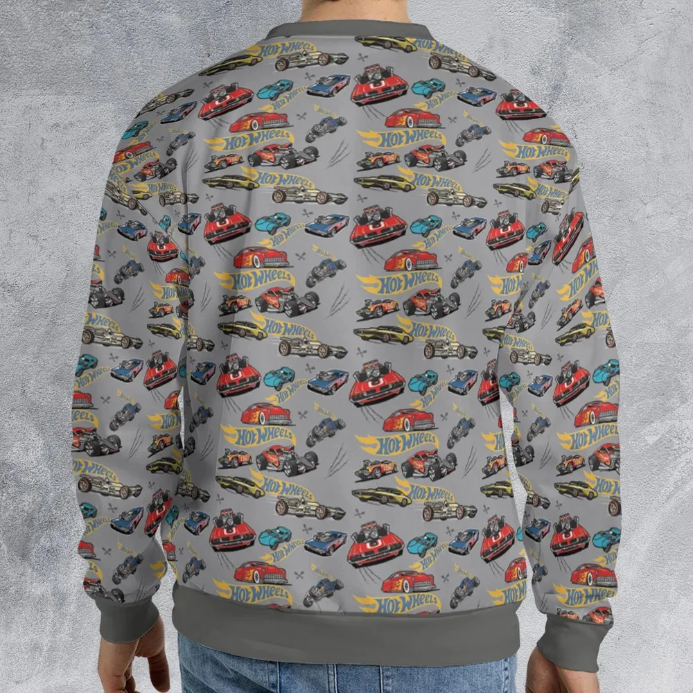 Hot Wheels Classic Car All-over Print Sweatshirt - 2