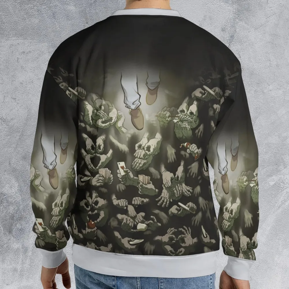 Funny Helping Hands Labyrinth All-over Print Sweatshirt - 2